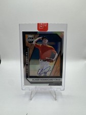 2021 Panini Elite Extra Edition #97 Elmer Rodriguez-Cruz Prime Numbers 1/1 Auto