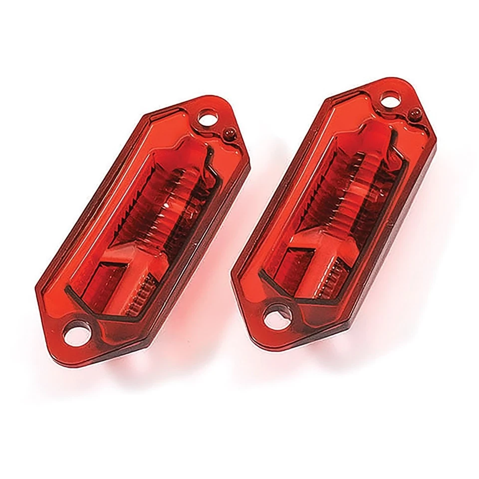 For Oldsmobile Cutlass 68-69 Side Marker Light Lenses Rear Driver & Passenger Foto 2 de 3