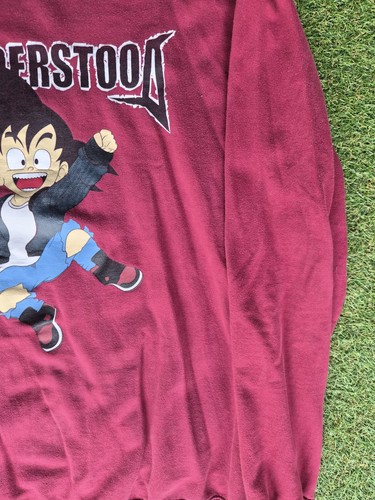 Suéter Rojo Entree LS Misunderstand Goku Talla XL Hennessy Anime Dragonball Z - Imagen 4 de 5
