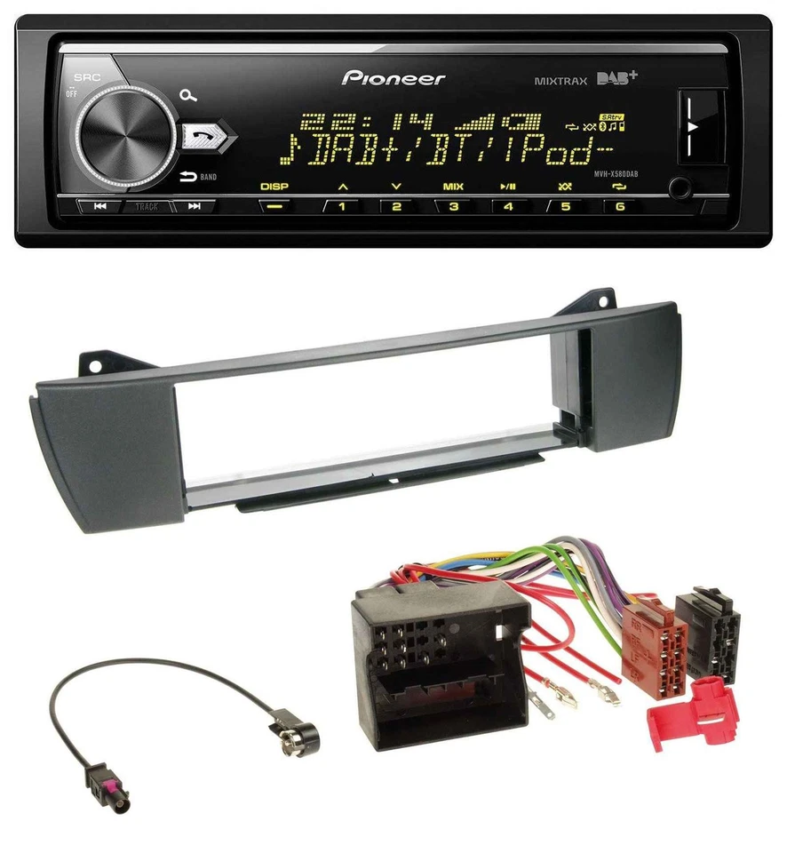 Pioneer Bluetooth USB DAB MP3 Autoradio für BMW Z4 E85 (2003-2008) - Bild 1 von 4