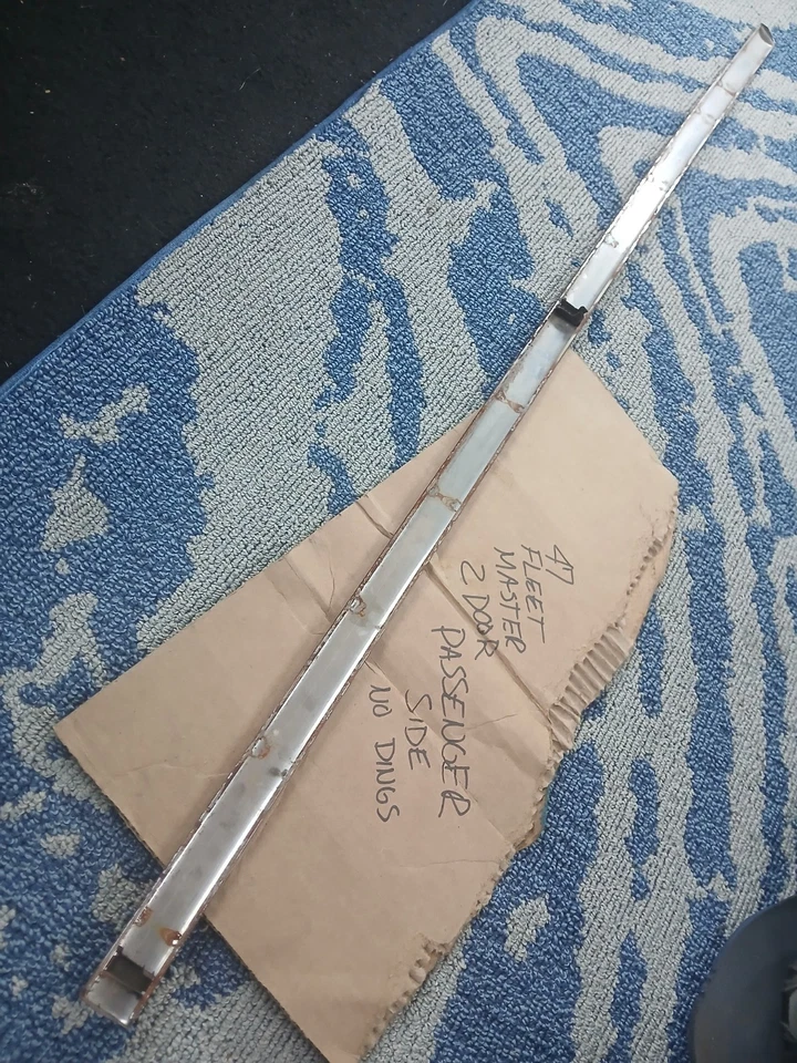 🤩1942 1946 1947 1948 Chevrolet 2 Door Fleetline Master Pass Side Door Trim - Image 2 of 4