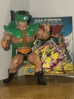 Vintage TRI-KLOPS 1981 MOTU He-Man Action Figure with Mini Comic- Cyclops