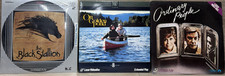 Lot of 3 Laserdisc LD - The Black Stallion-New, On Golden Pond, Ordinary People