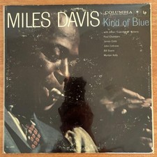 Miles Davis Kind of Blue Vinyl Mono US 1959 Misprint Label VG Rare Record