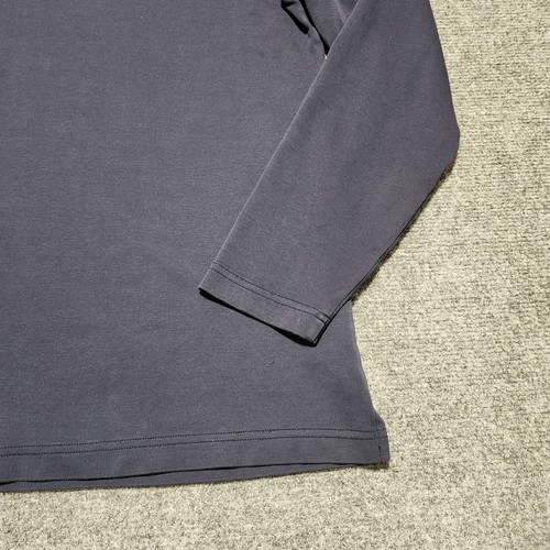 Camisa Robert Barakett Para Hombres XL Azul Noche Cuello Simulado Capa Base Esencial - Imagen 2 de 12