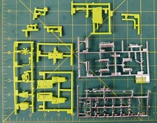 Toyota Supra 1995 1/25 AMT doble turbo motor VVTi rápido y furioso solo piezas