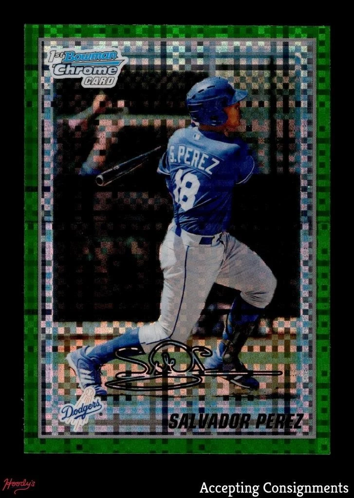 Salvador Perez trading card