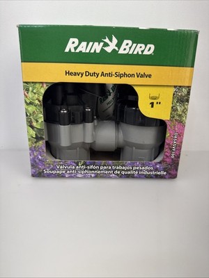 Rain Bird DASASVF100 Professional Grade Anti-Siphon Valve w/ Flow Control 1'' NEW