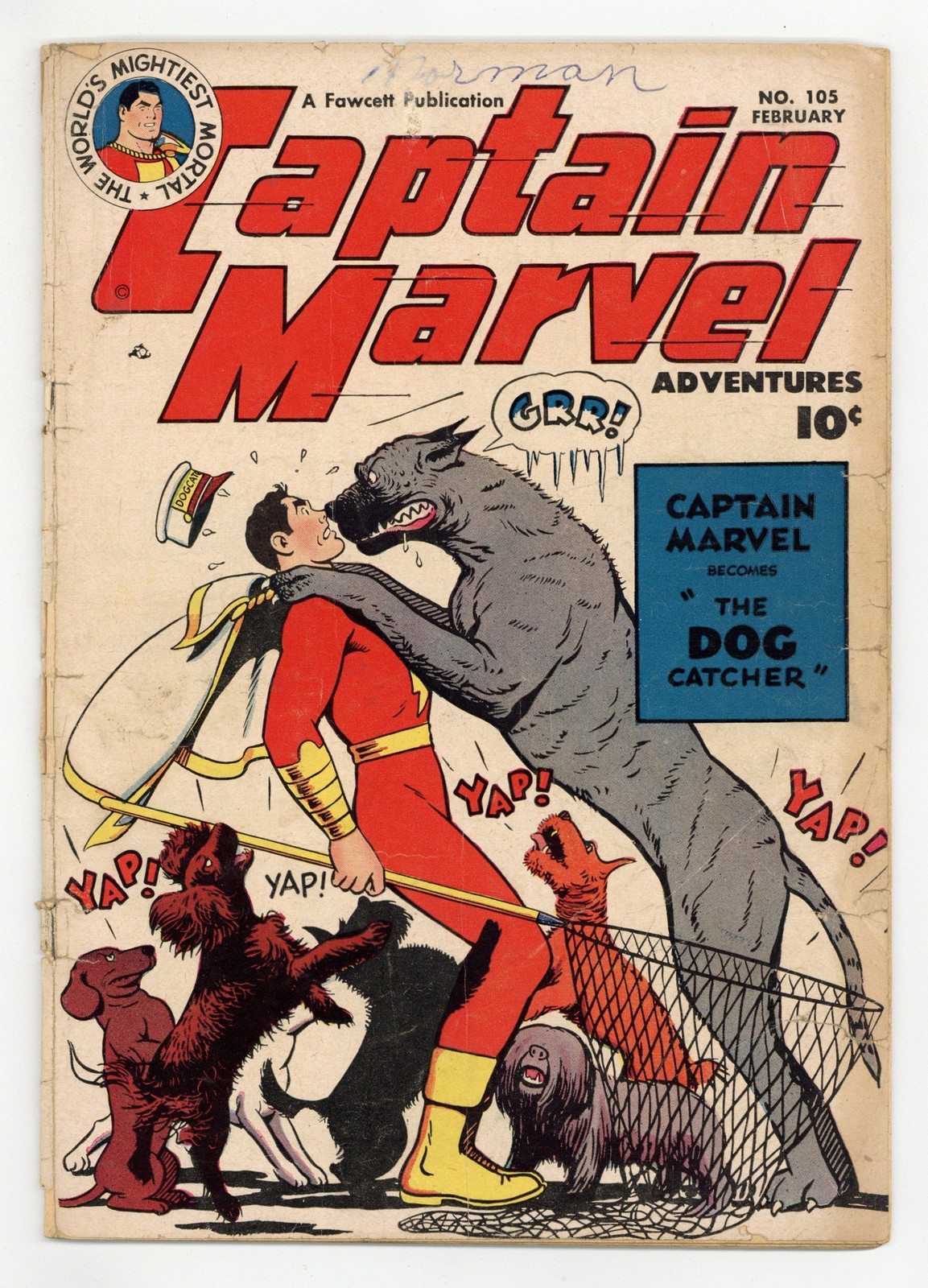 Captain Marvel Adventures #105 FR/GD 1.5 1950