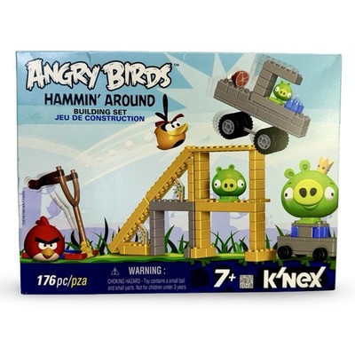 K NEX Angry Birds Hammin Around Building Set 176 Pc New Sealed Rovio Toy