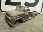 Vintage 1960s Tonka Pressed Steel Stepside Pickup Truck Rusty Patina