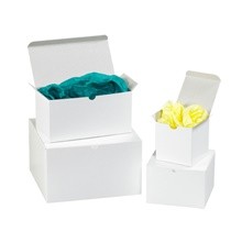 3 x 3 x 2" White Gift Boxes-Pack of 100