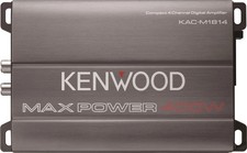 KENWOOD KAC-M1814 AMPLIFICATORE AUTO 400 WATT 4 CANALI DA 100W