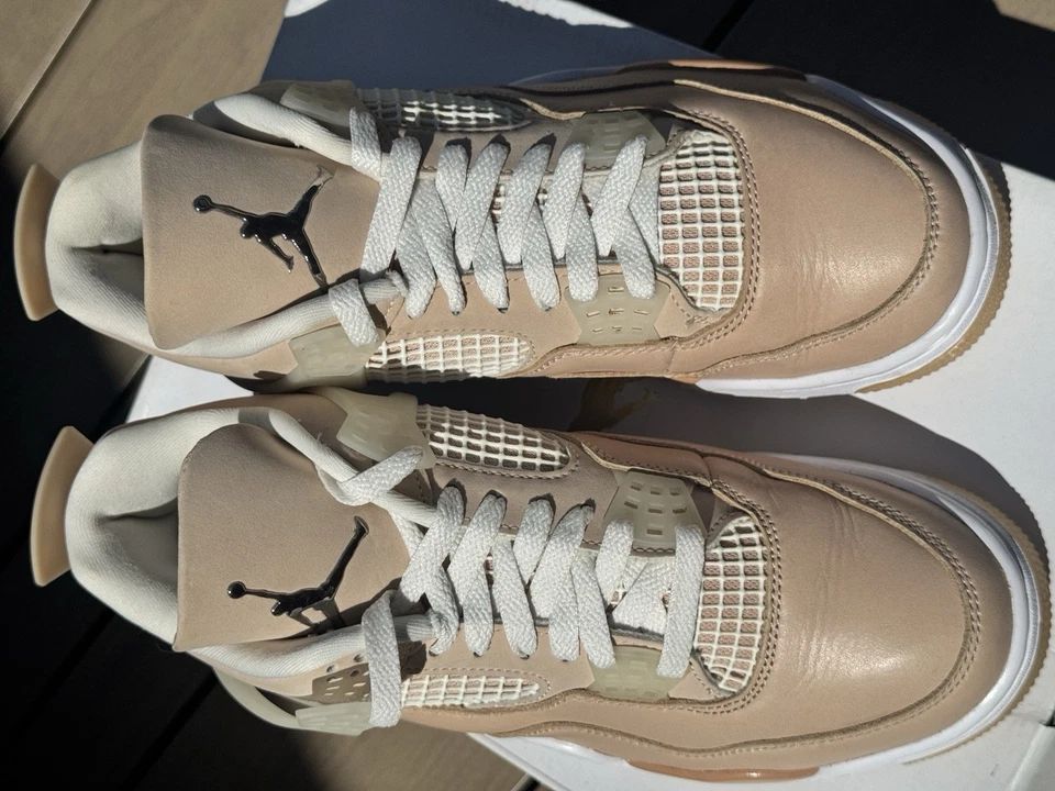 Tamanho 9 - Air Jordan 4 retrô cintilante com - Imagem 4 de 4