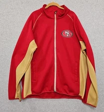  San Francisco 49ers NFL G-III Jacket Mens XXL Full Zip Long Sleeve Embroidered 