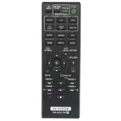 RM-ADU138 Fernbedienung Geeingnet für  AV System DAV-TZ145 HBD-TZ140 HBD-TZ6900