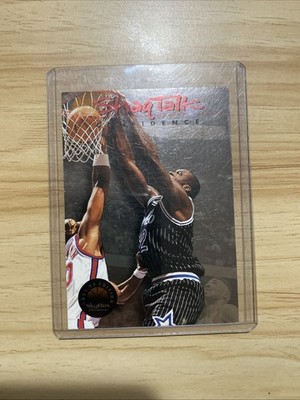 1993-94 Skybox Premium - Shaq Talk Shaquille O'Neal, Larry Bird #9