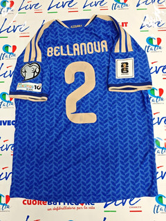 ITALY JERSEY #2 BELLANOVA PREPARED WORLD CUP QUALIFIERS 25/26