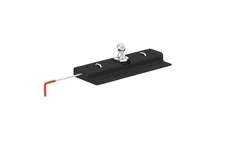 Curt 60615 Under-Bed Double Lock Gooseneck Hitch, 30000 lb. GTW
