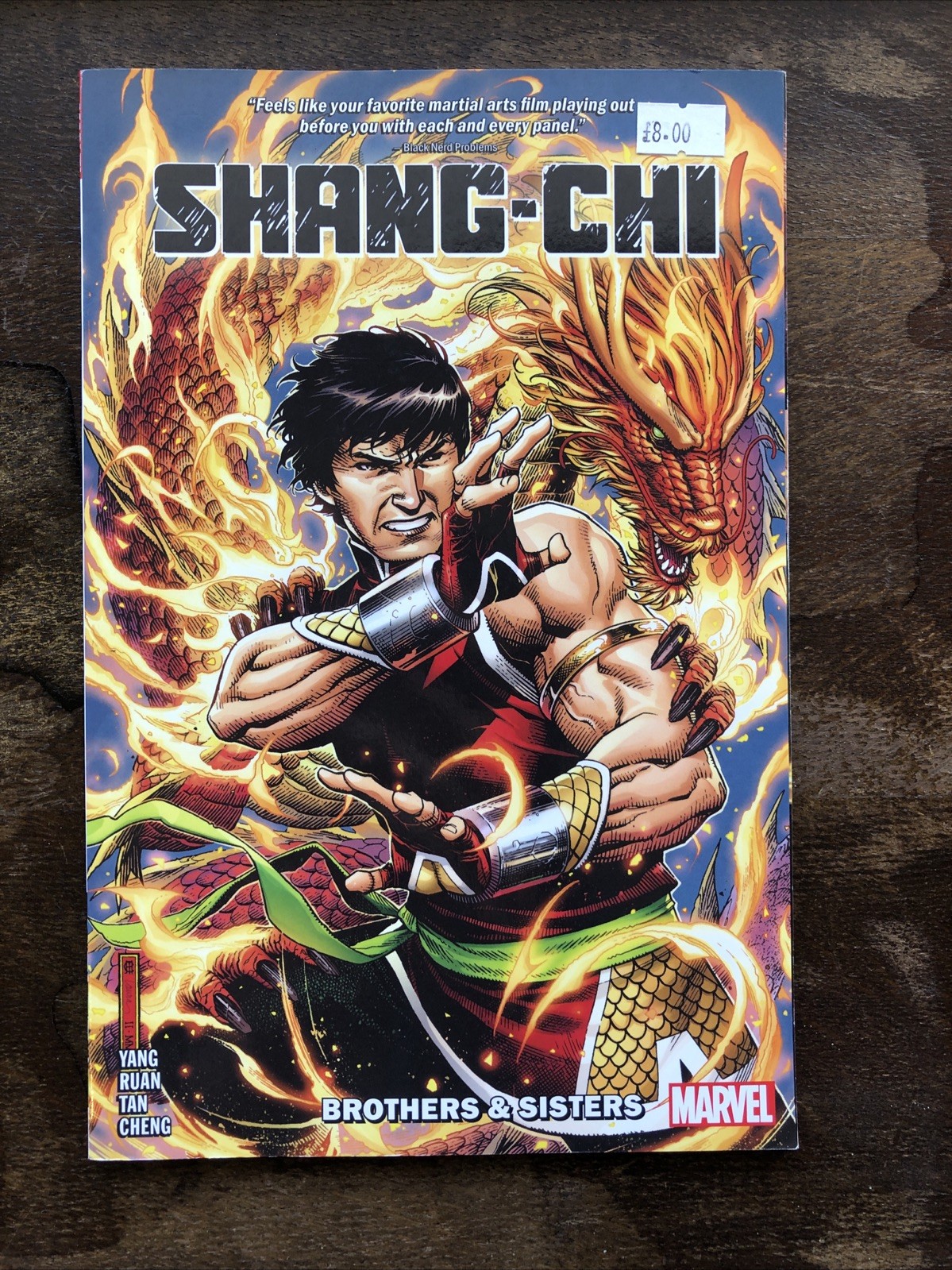 Shang-Chi Vol. 1 by Gene Luen Yang (English) Paperback Book