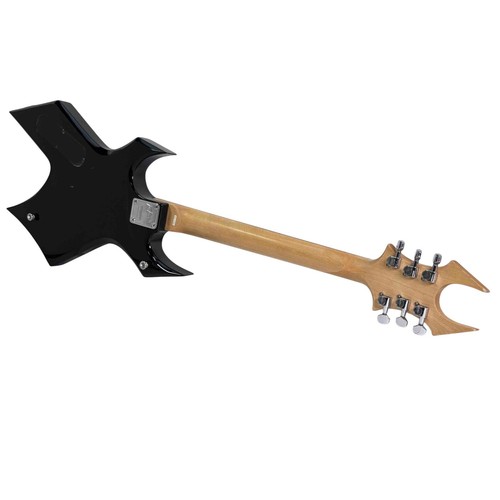 B.C. Rich Metal Master Warlock Tribal Fire Black/Red 6-String RH Electric Guitar - Picture 12 of 24