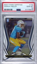 2020 Certified Rookies 78/399 Joshua Kelley #140 PSA 10 GEM MT g6p