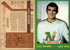1973-74 O-Pee-Chee SET BREAK #246 Lou Nanne EX