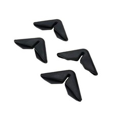 4 Pcs Car Front Door Anti-Collision Corner Guards, PVC Car Door Bump Edge