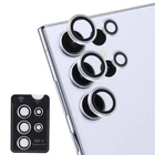 For Samsung S23 S24 S25 Ultra Plus Metal Tempered Glass Camera Lens Protector