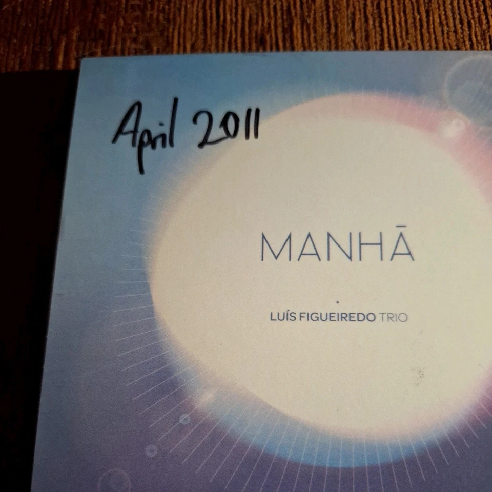 Luis Figueiredo Trio - Manha  (  2011 CD ) Portuguese Jazz Trio - Image 4 of 4