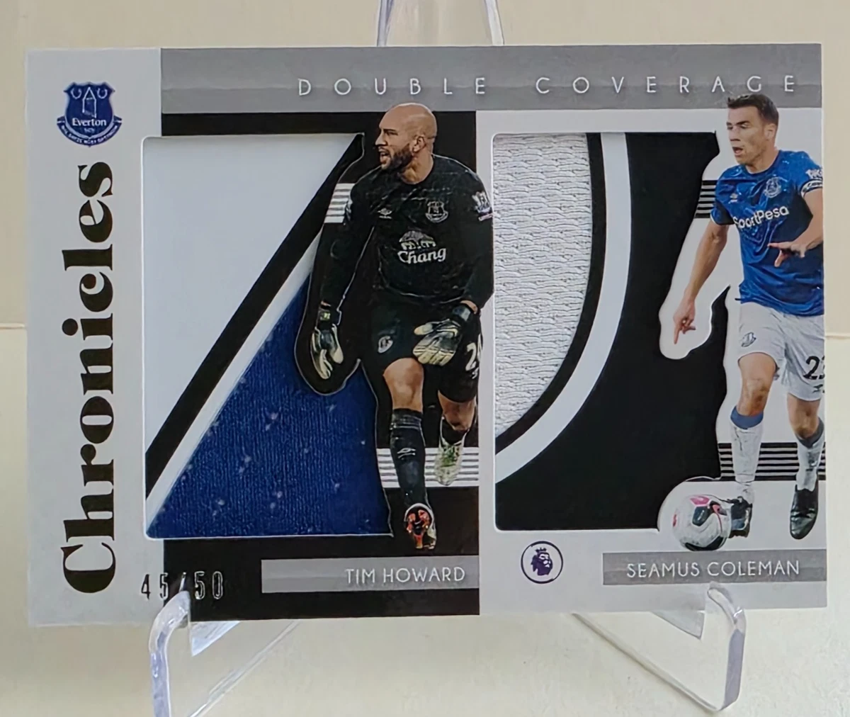 希少2枚セット】エヴァートン 18/19 アウェイ 12番ディニュ 29番DCL Soccer Everton Sports Trading Cards & Accessories Memorabilia for