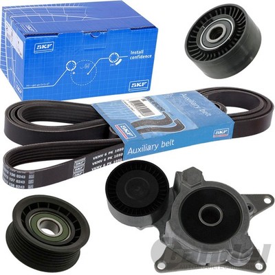 SKF KEILRIPPENRIEMEN-SATZ passend für 2.0/2.2 D TOYOTA AVENSIS T27 AURIS E15 RAV