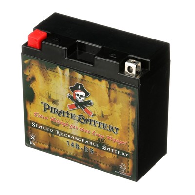 YT14B-BS  High Performance - Maintenance Free - Sealed AGM Motorcycle Battery