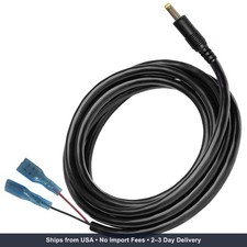 79-Inch Trail Camera Power Cable: 4.0x1.7mm DC Plug, External Power Cord, Compat