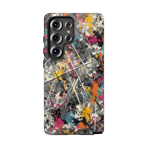 Phone Ink Case for iPhone / Galaxy / Pixel – Urban Color Abstract Splatter Paint - Picture 190 of 257