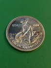 Beautiful 1984 Englehard Prospector 1 Oz Flash Proof Like Round