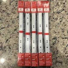 Richelieu Euro Slide 16" 400mm 3/4 Ext. Side-Mount Drawer QTY (5) • TU10230400