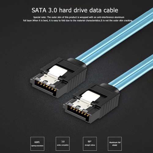 SATA III 6Gbps SAS Cable for Server SATA 7 Pin to SATA 7 Pin Data Cable - Picture 18 of 21