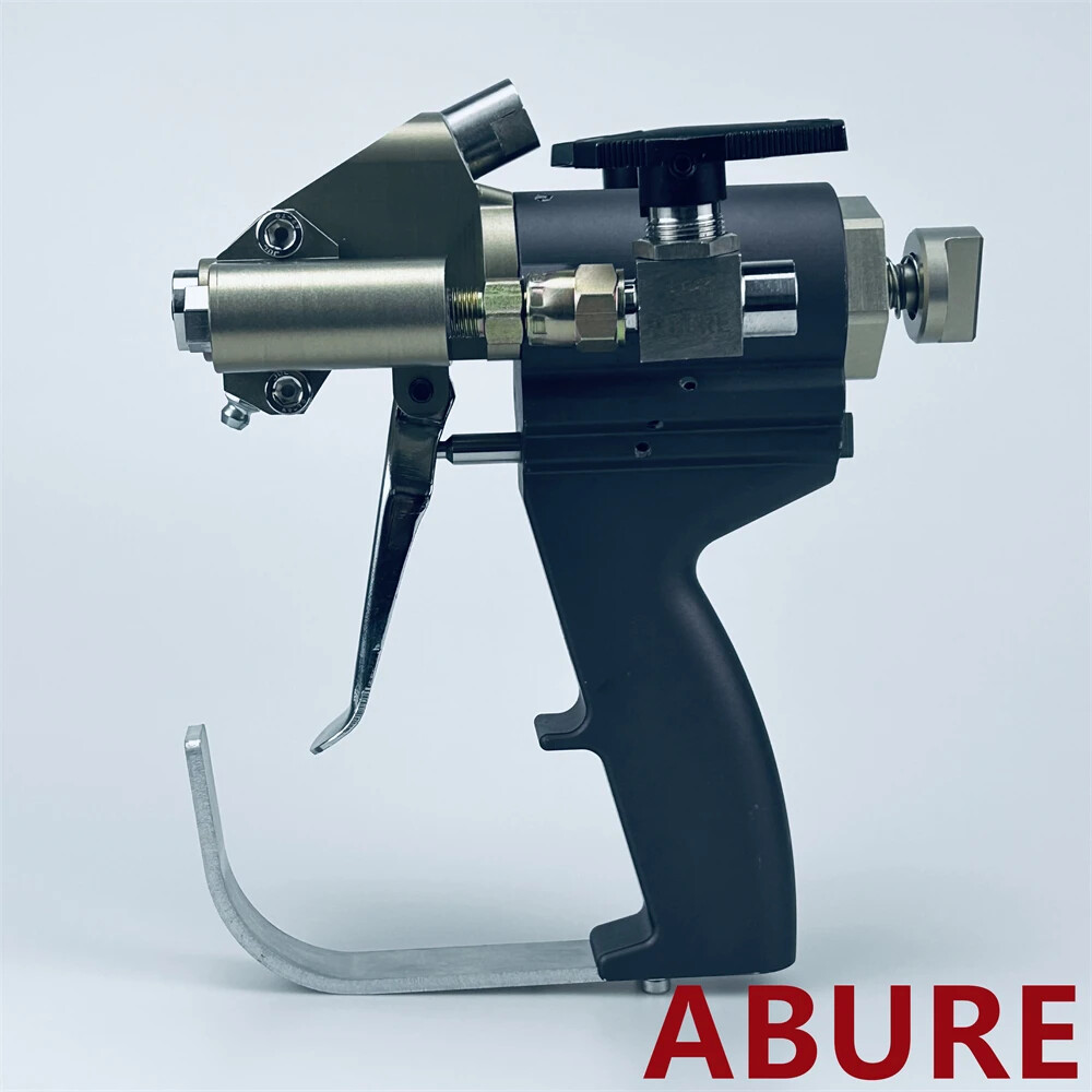 ABURE A7 Spray Gun w/ flat spray polyurea coating kit & 02 round spray ...