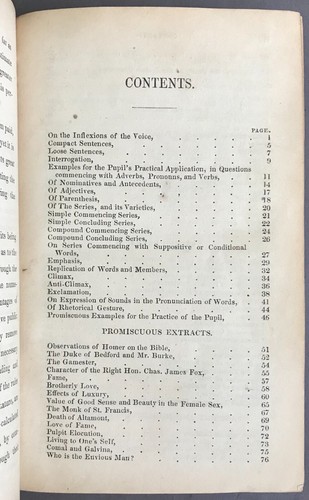 Roberts The Orator, or Students Assistant in Elocution John Cumming 1843 - Picture 5 of 10