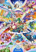 Jigsaw Puzzle Popping Out! Pixar Character Collection 1000 pieces  51x73.5cm