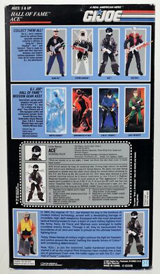 GIジョー ACE フィギュア G.I. Joe Ace Action Figure Hall of Fame -6837 Never Removed