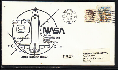 Space Shuttle STS-6 Start Ames Research Center, Moffett Field 04.04.83