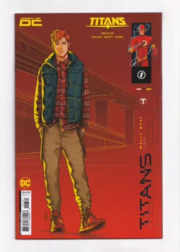 Titans #3 DC Comics 2023 Jen Bartel Fashion Variant Wally West High Grade NM+