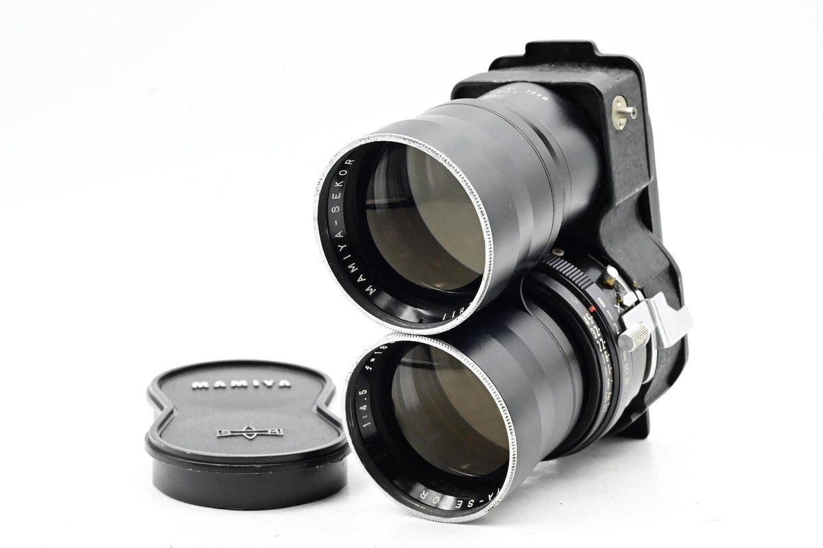 フィルムカメラ Mamiya K/L 180mm f4.5 Mamiya TLR 18cm (180mm) f4.5 Sekor Lens Twin Lens Reflex Black