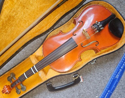 SUZUKI No.2 ヴィオラ【made in japan】 Suzuki No.220 1/2 Violin, Japan, with case&bow, Very Good