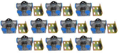 Set of 10 R-12 Brake Relay Valve (Replaces Bendix 103009)