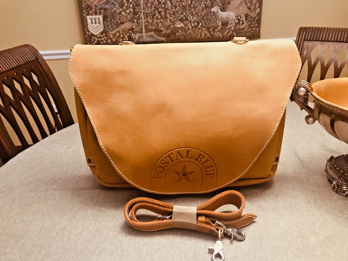 p*7様 60s US.MAIL leather Vintage USPS Bucheimer 1965 U.S. Mail Postal Carrier Leather