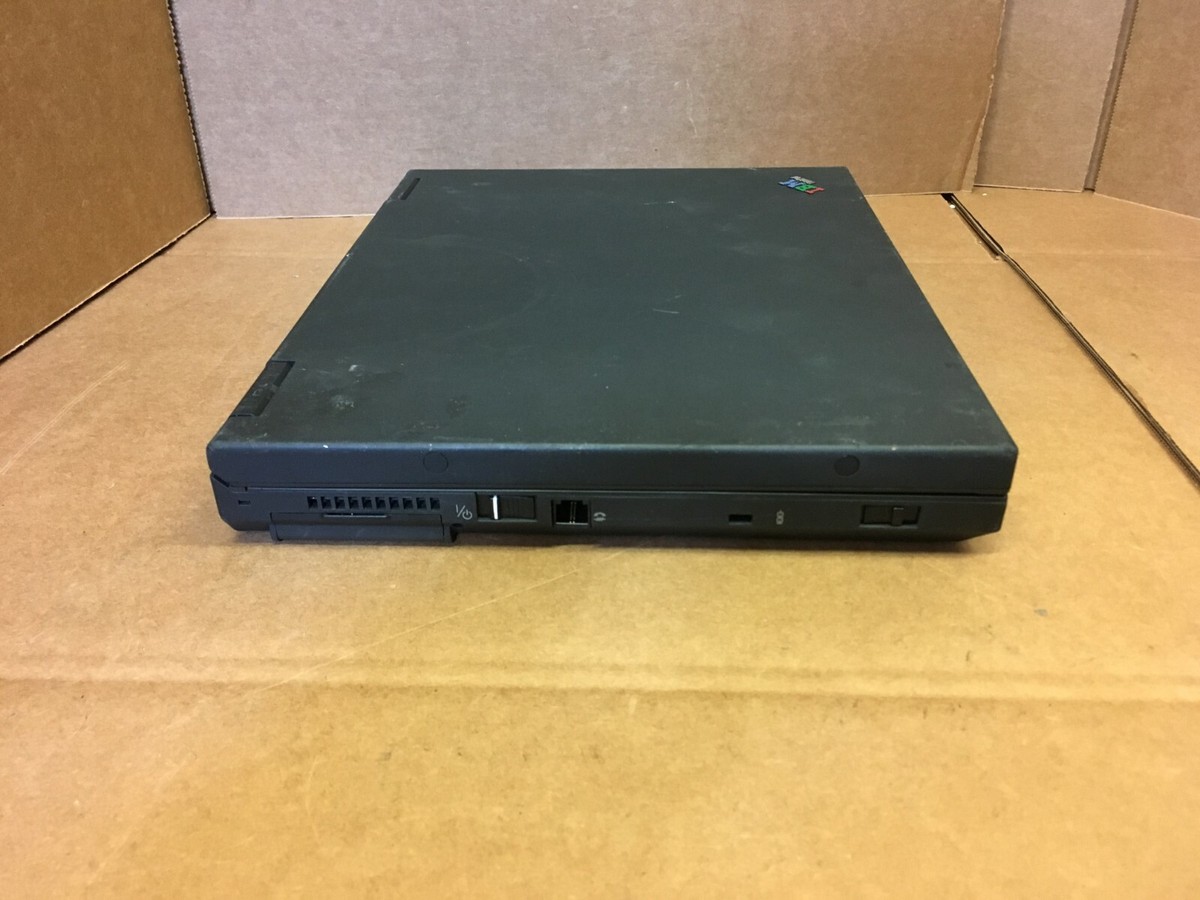 Vintage IBM Thinkpad 600 PENTIUM II 64MB Laptop Windows 98