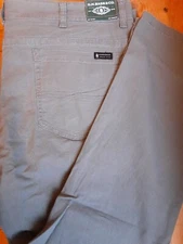 G.H. Bass 6 Pocket Stretch Groundwork Chino Workwear Canvas Pants 40 By 29 Gray